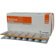 Rabizol 20 mg 14's Strip Tablet