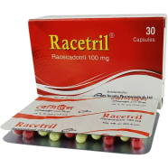 Racetril 100mg Capsule 10's Strip