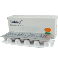 Raditrol0.25 mcg 10's Strip Capsule icon