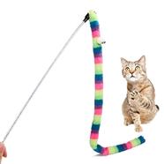 Rainbow Feather Cat Play Toys