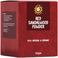 Rajkonna Red Sandalwood Powder 25g - - 29933