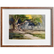 Ramna Batamul Watercolor - (27x20)inches
