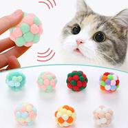 Random Color Interactive Cat Ball Toy - 1 Pc