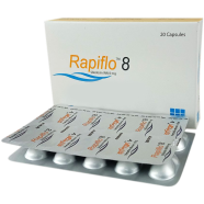 Rapiflo 8 mg Capsule 10's Strip