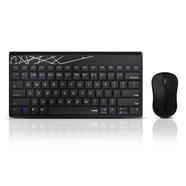 Rapoo 8000M Multi-Mode Keyboard And Mouse Combo-Black