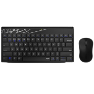 Rapoo 8000M Multi-Mode Keyboard And Mouse Combo-Black image