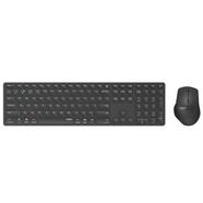 Rapoo 9800M Multi-Mode Wireless Keyboard And Mouse Combo-Darkgrey