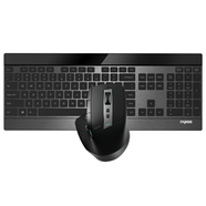 Rapoo 9900M Multi-Mode Wireless Keyboard And Mouse Combo- Black