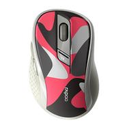 Rapoo M500 Silent Multi-Mode Wireless Mouse-Red