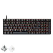 Rapoo V500DIY-100 Hot Swappable Backlit Mechanical Gaming Keyboard-Black