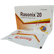 Rasonix 20 mg 14's Strip Capsule icon