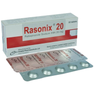 Rasonix 20 mg 10's Strip Tablets icon