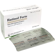 Ratinol Forte 50000 IU - 15's Strip Capsule