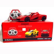 Rc Rechargeable Car Jack Royal 2.4Ghz Radio Control Ferrari 458 Super Car (Big Size) (Red)