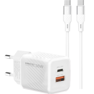 Recci RC83ECC 35W GaN Fast Charger With 1.5 Meter Cable
