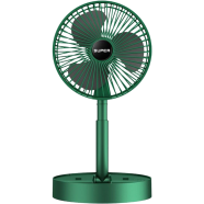 Rechargeable Foldable Telescopic Fan Low Noise Portable Folding Fan