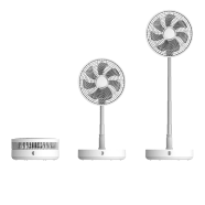 Rechargeable P30 Standing Fan 12 Inch 10800mAh Electric Folding Fan for Desktop Floor Wireless