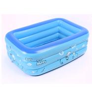 Rectangular Quick Set Inflatable Pool Above Ground Swimming Pool with Free Pumper-210Cm (Any Colour).