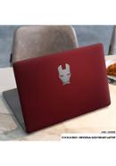 DDecorator Red Background Of Iron Man Laptop Sticker - (LSKN598)