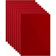 Red Colour Acrylic And Water Colour Card- 10 Pcs