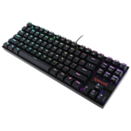 Redragon K552 Kumara Black Blue Suitches Mechanical Keyboard