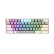 Redragon K617 Fizz Gray White Red Switch Mechanical Keyboard