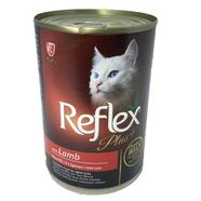 Reflex Plus Cat Can Food with Lamb-400g (Chunks In Jelly)