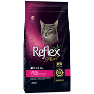 Reflex Plus Choosy With Salmon Adult Cat Food 1.5 Kg