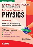 Refresher Course In Physics Volume III - For Students of All Indian Universities