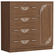 Regal Charly Laminated Board Wardrobe WDH-143-1-1-20 - 997706 icon