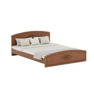 Regal Laminated Board Sizzling Double Bed Antique - 882903