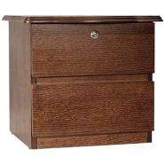 Regal Legacy Wood Bed Side Table Antique - 99321