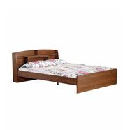 Regal Venus Laminated Board Double Bed Antique - 99652