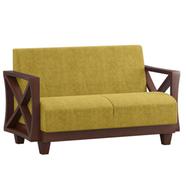 Regal Wooden Double Sofa - Venice - SDC-343-3-1-20 ( Fabric -SF-2120) | - 992117