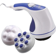 Relax Tone Spin Body Massager With 5 Headers Relax Spin Tone Slimming Lose Weight Burn Fat Full Body Massage Device