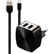 Remax RP-U215 Type-C 2.4A 2-USB Ports Charger Set W/type-C Data Cable