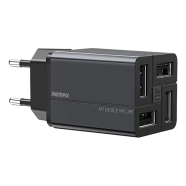 Remax RP-U43 4 USB Ports 3.4A Fast Charging Adapter (EU Plug)
