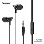Remax RW -106 Wired Music Earphone With HD Mic