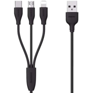 Remax Suda 3 in 1 Fast Charging Cable for Lightning/Micro/Type-C 1M RC-109th