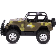 Remote Control Battery Operated Jeep Vehicle Rc Toy Car Lights And Sounds For Kids