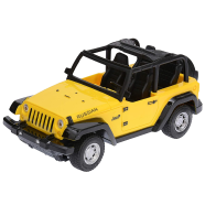 Remote Controlled (rc) Rechargeable Wrangler Model Jeep Toy Car for Kids 1:22 (Jeep_rc_wrangler_y_b4) Yellow - 109834636