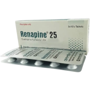 Renapine 25 mg Tablet 10'S Strip