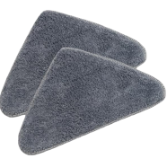 Replacement Triangle Mop Head Pad (2 Pcs) – Reusable and Washable Microfiber Pad