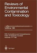 Reviews of Environmental Contamination and Toxicology - Volume-180