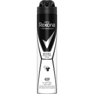 Rexona Invisible Black and White Men Deodorant Spray 200 ml