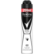 Rexona Invisible Black and White Men Deodorant Spray 200 ml - 139701792