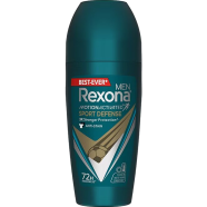 Rexona Motion Activated Sports Defense Roll On For Men - 45 ml