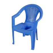 Rfl Arm Commode Chair W/O Lid - SM Blue - 88795 icon