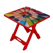 Rfl Baby Folding Table Printed Pencil - Red - 88750