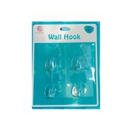 Rfl Cat Wall Hook 4 Pcs Set - Trans - 939224